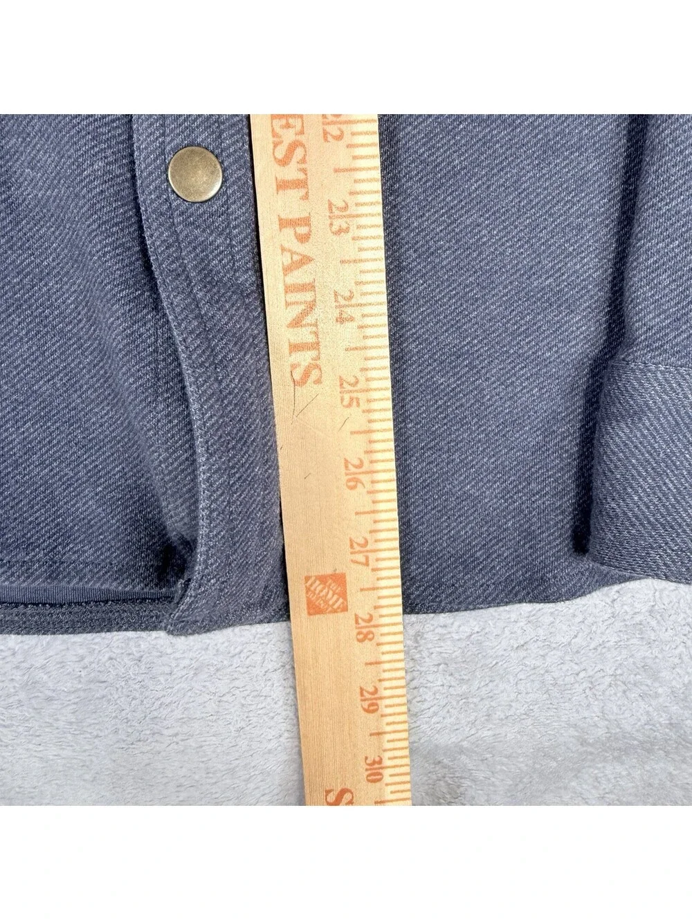 Fossa Apparel Sweater Men's Size Small Navy Skyline Soft Shell Pullover